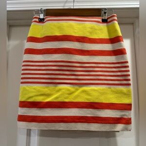 Ann Taylor  Striped Skirt Size 4P